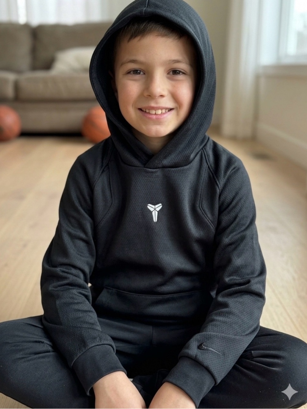 Nike Kobe Therma-FIT Pullover Hoodie Black Large